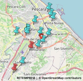 Mappa Via San Marco, 65129 Pescara PE, Italia (1.868)