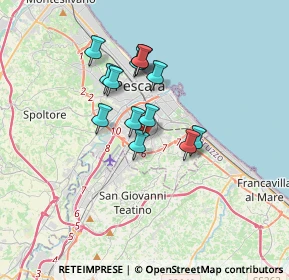 Mappa Via San Marco, 65129 Pescara PE, Italia (2.74077)
