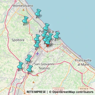 Mappa Via San Marco, 65129 Pescara PE, Italia (3.36308)