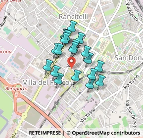 Mappa Via Tevere, 65129 Pescara PE, Italia (0.3195)