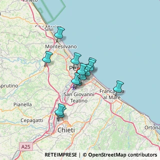Mappa Via Tevere, 65129 Pescara PE, Italia (4.79923)