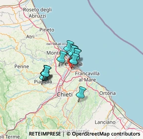 Mappa Via Tevere, 65129 Pescara PE, Italia (8.30571)