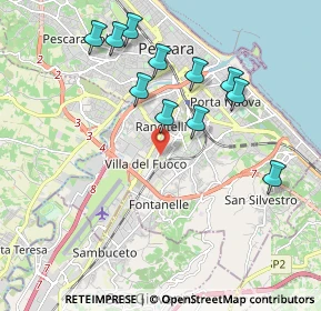 Mappa Via Tevere, 65129 Pescara PE, Italia (2.03727)