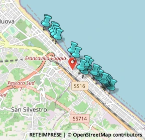 Mappa Via Luigi Anelli, 65129 Pescara PE, Italia (0.7985)