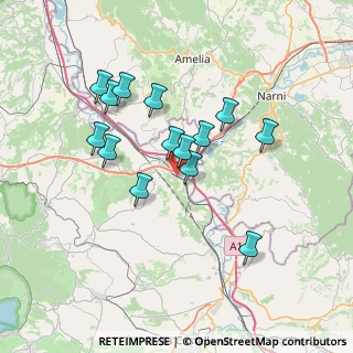 Mappa Via Camerano, 01028 Orte VT, Italia (6.52286)
