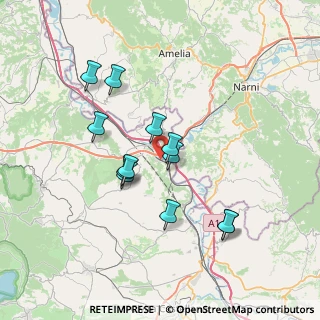 Mappa Via Camerano, 01028 Orte VT, Italia (6.65583)