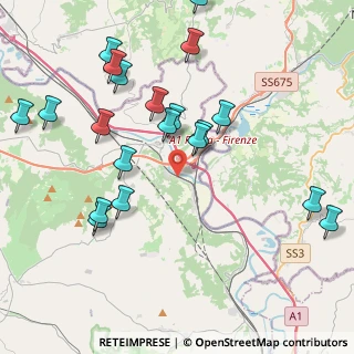 Mappa Via Camerano, 01028 Orte VT, Italia (4.8345)