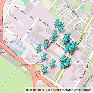 Mappa Via Ombrone, 65128 Pescara PE, Italia (0.22857)