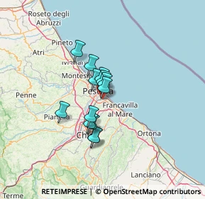 Mappa 65129 Pescara PE, Italia (9.07462)