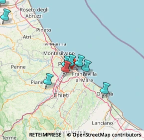 Mappa 65129 Pescara PE, Italia (29.23)