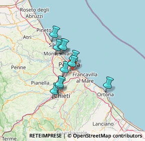 Mappa 65129 Pescara PE, Italia (9.97818)