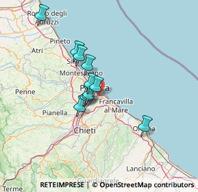 Mappa 65129 Pescara PE, Italia (10.62909)