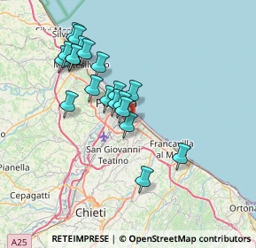 Mappa 65129 Pescara PE, Italia (6.892)