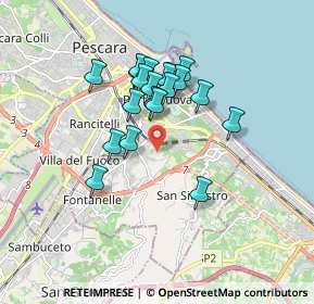 Mappa 65129 Pescara PE, Italia (1.465)