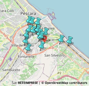 Mappa 65129 Pescara PE, Italia (1.36706)