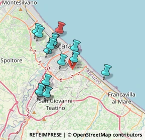 Mappa 65129 Pescara PE, Italia (3.67)