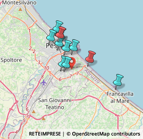 Mappa 65129 Pescara PE, Italia (2.76273)