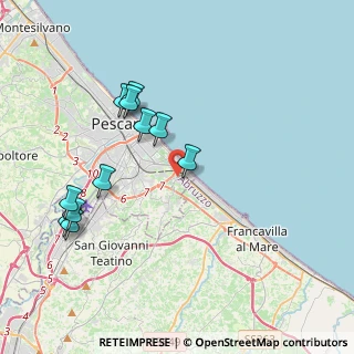 Mappa Via Monte Carmelo, 65129 Pescara PE, Italia (4.24364)
