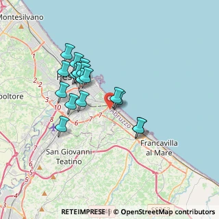 Mappa Via Monte Carmelo, 65129 Pescara PE, Italia (3.31278)