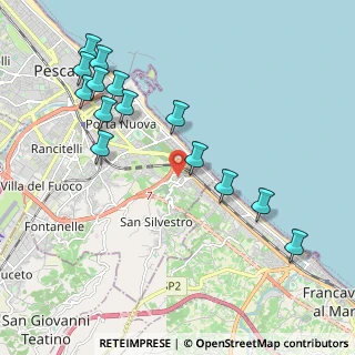 Mappa Via Monte Carmelo, 65129 Pescara PE, Italia (2.40571)