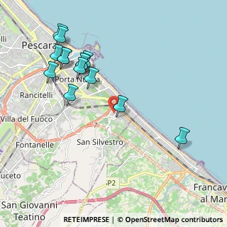 Mappa Via Monte Carmelo, 65129 Pescara PE, Italia (2.33714)