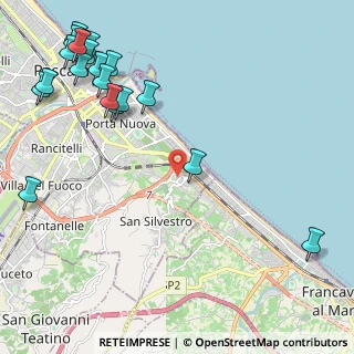 Mappa Via Monte Carmelo, 65129 Pescara PE, Italia (3.2115)