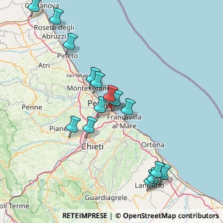 Mappa Via Monte Carmelo, 65129 Pescara PE, Italia (16.76938)