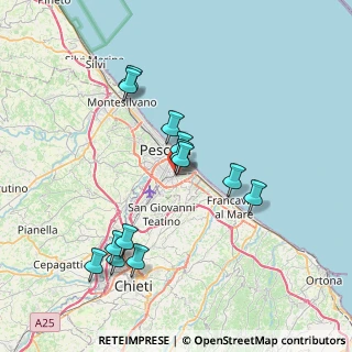 Mappa Via Celestino V, 65129 Pescara PE, Italia (7.43692)