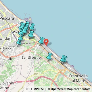Mappa V.le Alcione, 66023 Pescara PE, Italia (2.329)