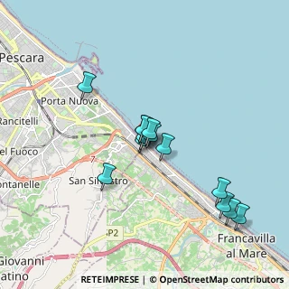 Mappa V.le Alcione, 66023 Pescara PE, Italia (1.54615)