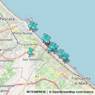 Mappa V.le Alcione, 66023 Pescara PE, Italia (1.26917)