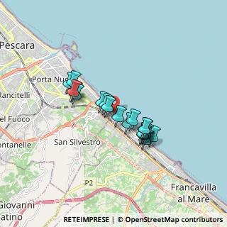 Mappa V.le Alcione, 66023 Pescara PE, Italia (1.341)