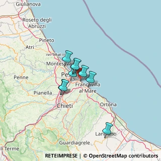 Mappa V.le Alcione, 66023 Pescara PE, Italia (18.83818)