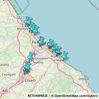 Mappa V.le Alcione, 66023 Pescara PE, Italia (7.71353)