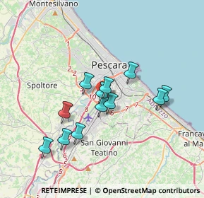 Mappa Via Alide Breviglieri, 65128 Pescara PE, Italia (3.04833)