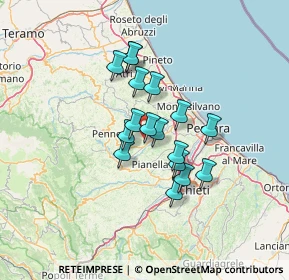 Mappa Str. dei Fiori, 65010 Collecorvino PE, Italia (10.29)