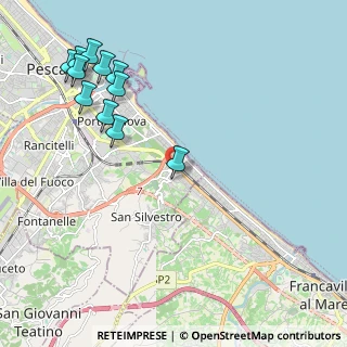 Mappa Via Alfredo Luciani, 65129 Pescara PE, Italia (2.63455)