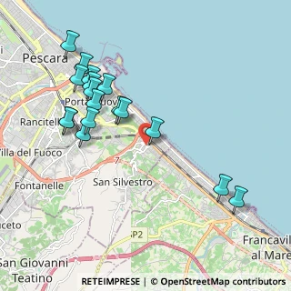 Mappa Via Alfredo Luciani, 65129 Pescara PE, Italia (2.21235)