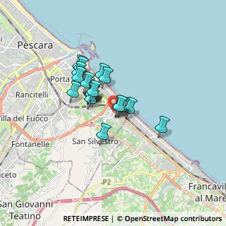 Mappa Via Alfredo Luciani, 65129 Pescara PE, Italia (1.208)
