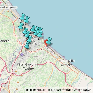 Mappa Via Alfredo Luciani, 65129 Pescara PE, Italia (3.79615)
