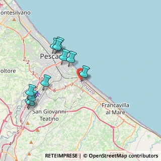 Mappa Via Alfredo Luciani, 65129 Pescara PE, Italia (4.35182)