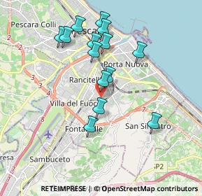 Mappa Via Teverone, 65129 Pescara PE, Italia (1.81)