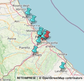 Mappa Via Teverone, 65129 Pescara PE, Italia (12.25364)