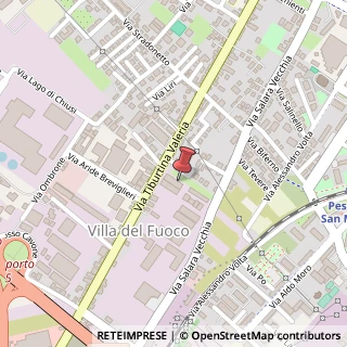 Mappa Via Tiburtina Valeria, 383, 65128 Pescara, Pescara (Abruzzo)