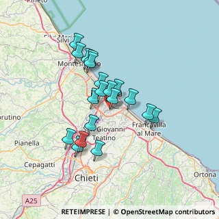 Mappa Via Neto, 65129 Pescara PE, Italia (5.98421)