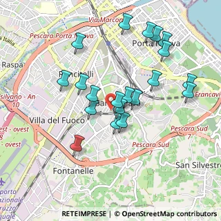 Mappa Via Neto, 65129 Pescara PE, Italia (0.949)