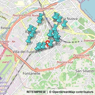 Mappa Via Neto, 65129 Pescara PE, Italia (0.767)