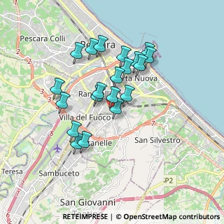 Mappa Via Neto, 65129 Pescara PE, Italia (1.625)