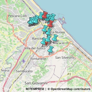 Mappa Via Neto, 65129 Pescara PE, Italia (1.825)