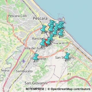 Mappa Via Neto, 65129 Pescara PE, Italia (1.39143)